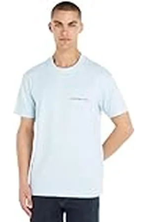 Calvin Klein Jeans Herr institutionell T-shirt S/S stickade toppar, , S