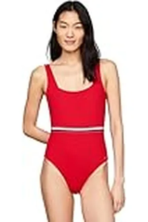 Tommy Hilfiger Dam fyrkantig hals en del M, , M