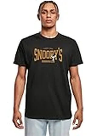 Merchcode Peanuts T-shirt för män – Strength Club T-shirt rund hals, normal passform, bomull 100 percent, XL, , XL