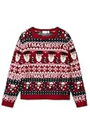 NAME IT Unisex Nknrastokke Ls stickad stickad tröja, , 122/128 cm