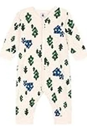 Petit Bateau Unisex babypyjamas utan fot för god sömn, , 6 månader