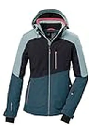 Killtec Ksw 37 Wmn skidfunktionell jacka med dragkedja på huvan, snöskydd och underarmsventilation, , 44 (EU), , 70