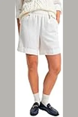 GANT REL LINEN BLÄND PULL ON SHORTS, , 36 SE