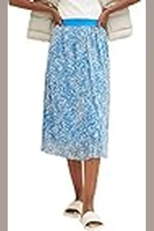 TOM TAILOR Damer Midi kjol 1035477, , XS