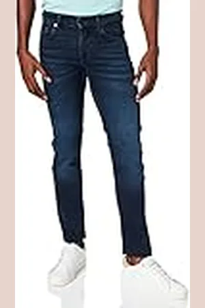 7 for all Mankind Herr slimmy Luxe Performance Eco Dark Blue Jeans, , 28W / 30L