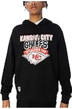 New Era Herr NFL Team Graphic Hoody Kanchi Blkwhi Kansas City Chiefs Huvtröja