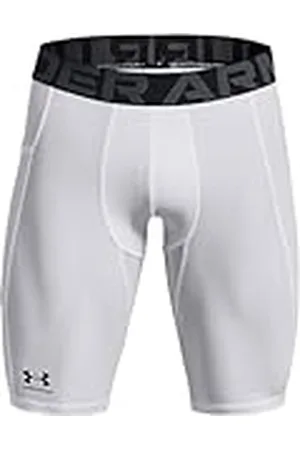 Under Armour Herren UA HG Armour Lng Shorts, leichte kurze Sporthose, atmungsaktive Kompressions-Herrenshorts mit Strength Pocket-Eingrifftasche