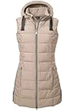 G.I.G.A. DX by killtec Quiltad väst för kvinnor med avtagbar huva/funktionell väst i dunlook GW 5 WMN QLTD VST, , 46, 41774-000, , 46