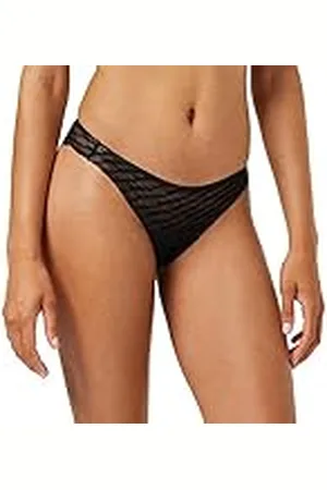 Sloggi Dam Zero Lacy H Tiny Tanga, svart, M