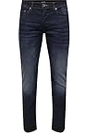 Only & Sons Slim fit jeans för män, , 36W / 32L