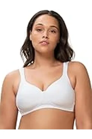 Triumph Dam modern mjuk + bomull P, t-shirt bh, vit, Vitt, 110A