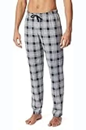 Schiesser Herren Lange Schlafhose Bio-Baumwolle-Mix + Relax Pyjamas, , 58 Herr, , 58