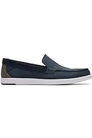 Clarks Herr Bratton Loafer, Navy Nubuck, 45 EU, , 45 EU