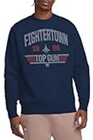 Top Gun The Fightertown Unisex Crew Sweatshirt, Marinblå, XX-Large, , XXL