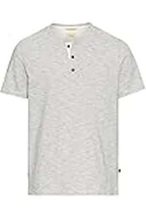 Camel Active Herr kortärmad Henley av ren bomull, , M