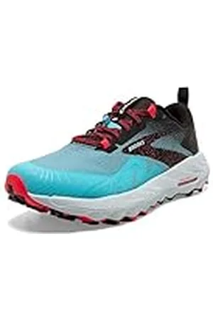 Brooks Cascadia 17 Trail löparsko för kvinnor, Blåfisk/svart/diva rosa, 9.5