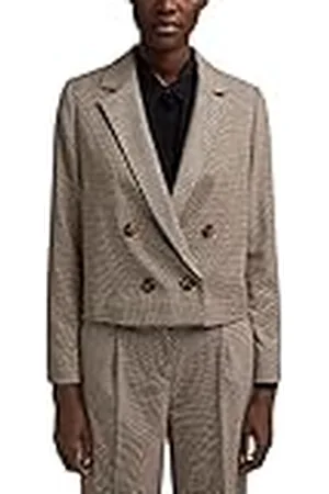 ESPRIT Collection Damkavaj, Khaki beige, 38