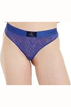 Calvin Klein Moderna stringtrosor, blå, XS dam, , XS