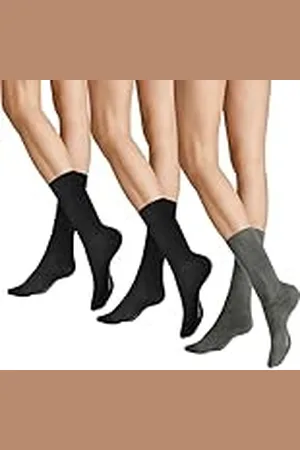Hudson Unisex strumpor Easy³ 3-pack tryckfri midja set svart 39-42, , 39-42 EU