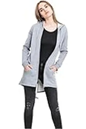 Urban classics Damsweatshirt, jacka, sweatshirtparkas, huvtröja med dragkedja, finns i över 10 färger, storlek XS till 5XL, , M