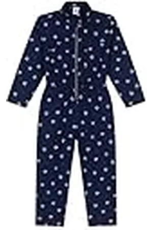 Petit Bateau Lång jumpsuit för flickor, , 5 �r