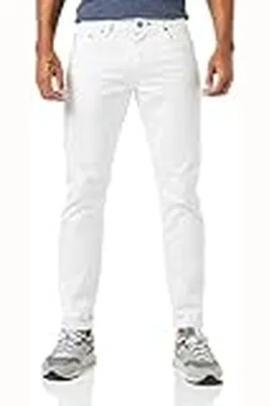 Hackett Hackett limited Herrar vit denim casual byxor, , 32W vanlig