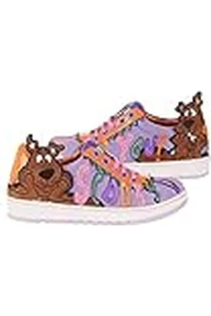 Irregular Choice Scooby Dooby Doo mode träningsskor, Scooby Doo, orange/brun A, 45 EUR