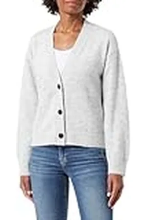 Scotch&Soda Dam avslappnad passform fuzzy cardigan tröja, , XS