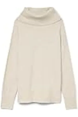 VERO MODA Stickad tröja för kvinnor, cowlneck, , S
