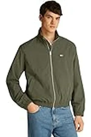 Tommy Hilfiger Herr TJM ESSENTIAL JACKET EXT DM0DM20655 Windbreaker Jacka, Grön (Fatigue Green), S, , S