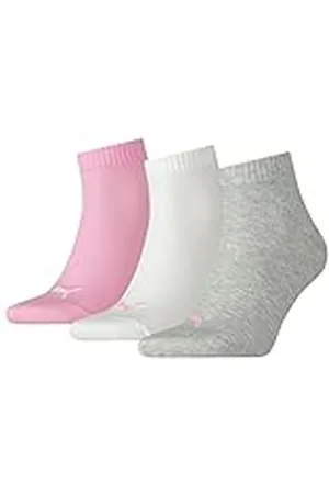 PUMA Unisex kvartsstrumpa (3-pack), , 42