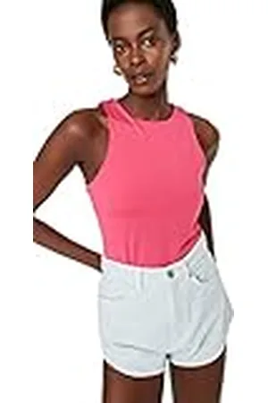 Trendyol Dam Studs stickad body t-shirt, medium
