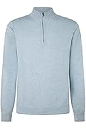 Hackett Herr bomull silke Hzip stickade kläder, , XS