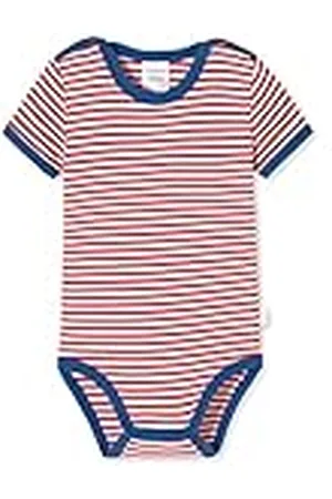 Schiesser Unisex barnbodysuit halvärm baby och småbarn underkläder set, , 56