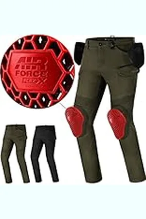 Shima Twist motorcykelbyxor dam airforce-skydd godkänd smal passform cargo-textil gatubyxor ventilerande elastiska knäskydd sommarkläder (Femenino, khaki, 28/32)