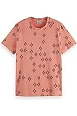 Scotch&Soda Printed Regular Fit T-shirt för kvinnor, , XL