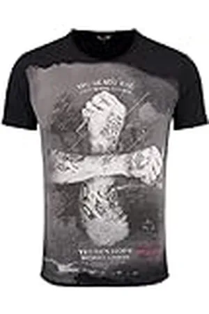 Key Largo Herr NO Doubt Round T-Shirt, Black (1100), S