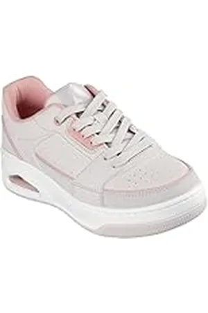 Skechers UNO Court, Natural Leather/Coral Duraleather Trim, 6.5 UK, , 39.5 EU