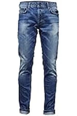 Only & Sons Herr raka ben jeans AVI REGULAR FG0004A medium blå, , 33W x 32L