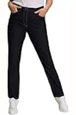 Ulla Popken Jeans för kvinnor normal passform stretch, K-byxor
