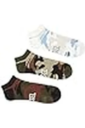Diesel Skm-gost-threepack strumpor (set om 3) herr, Kamouflage brun, beige, vit kort, M Taille courte