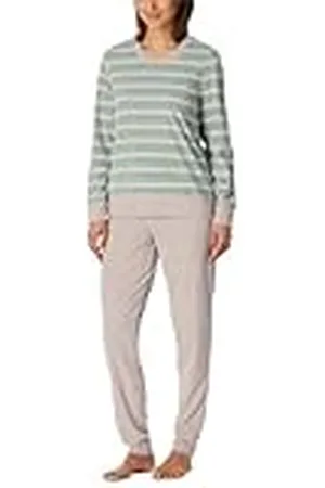 Schiesser Dampyjamas lång frotté varm mysig må-bra-nattkläder pyjamasset, , 46
