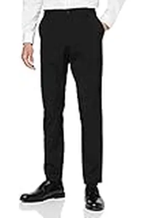 SELECTED Kostymbyxor för män, (Black), 48 SE(tillverkarens storlek: 98)