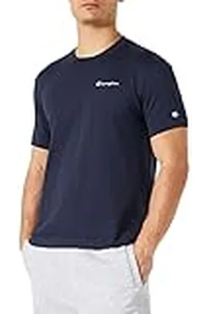 Champion Eco Future elastiska manschettträningsbyxor, Blu Marino, L