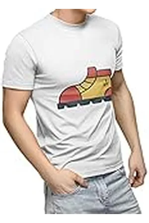 Bonamaison TRTSNW100010-S T-shirt, vit, S unisex-vuxen, , S
