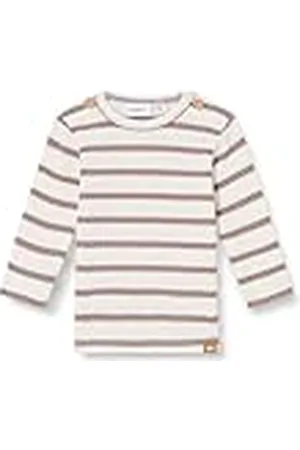 NAME IT Unisex Nbnohooray Ls Rib Top långärmad tröja, , 62 cm