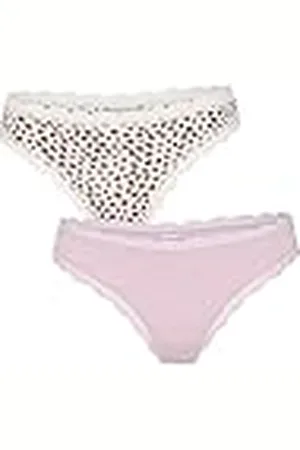 Lovable Brasiliansk bomull Panties Bi-Pack Briefs (2 Pack) Dam, , L