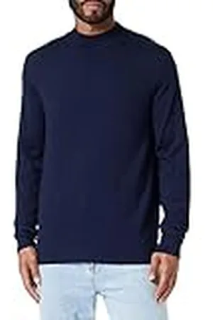 SELECTED SELETED HOMME Herr Slhtown Merino Coolmax Knit Mock B Noos tröja, , S