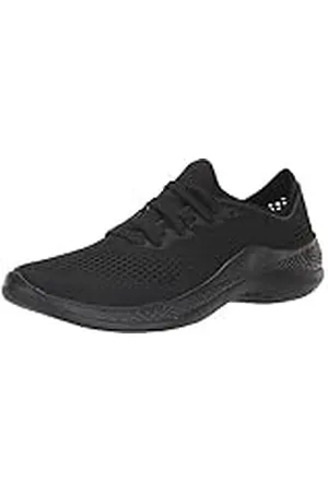 Crocs Herr Literide 360 Pacer Sneaker, Svart, 9 UK Men/ 10 UK Women