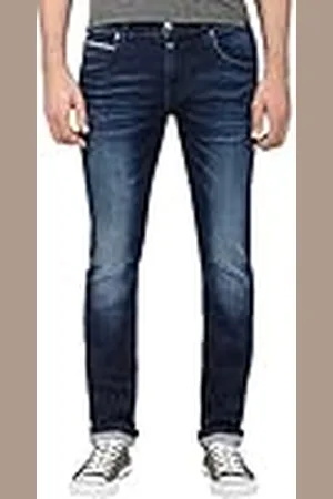 Timezone Slim Scotttz Skinny Jeans för män, , 31W x 34L